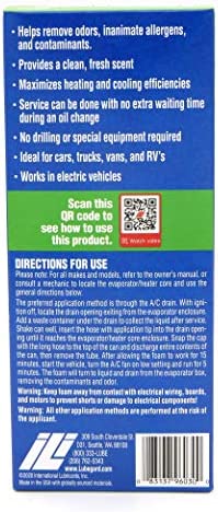 Lubegard 96030 Kool-It Evaporator and Heater Foam Cleaner