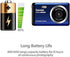 Mini Digital Camera for Photography with 2.8 Inch LCD 8X Digital Zoom, 20MP HD Digital Camera Rechargeable Point and Shoot Camera, Indoor Outdoor for Kids/Seniors/Learner(Blue)