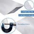 30 Pieces 4 Sizes Mylar Bags Assorted Sizes, 5 Mil Mylar Bags for Food Storage (Size: 5 × 7, 1 Quart/2 Quart/1 Gallon Mylar Bags)