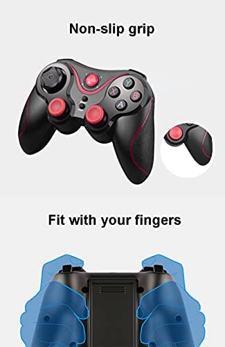 Android Gamepad Controller, Megadream Wireless Key Mapping Gamepad Joystick Perfect for Call of Duty & PUBG Mobile & More, Compatible for Samsung Galaxy HTC LG Other Phone, Not for iOS