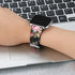 POHNUI 3 Pack Leather Bands Compatible with Fitbit Versa 2/Versa/Versa Lite/Versa SE for Women Men, Adjustable Soft Leather Replacement Strap Wristband for Fitbit Versa Smart Watch