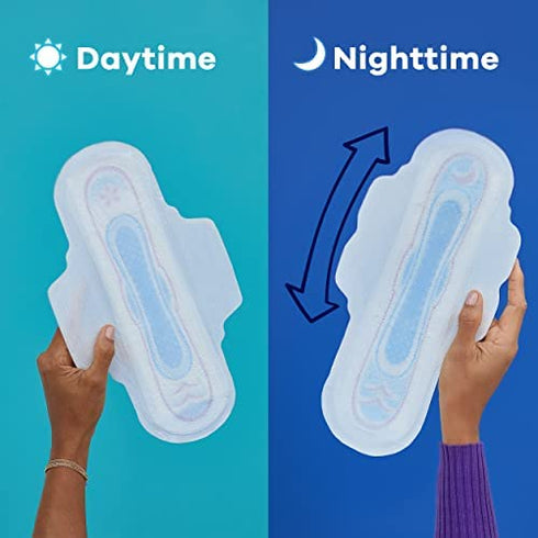 ALWAYS Ultra Thin Size 5 Extra Heavy Overnight Pads With Wings Unscented, Size 5 (Pack of 34)