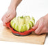 PrepWorks by Progressive Dishwasher Safe 16-Slice Thin Apple Slicer and Corer with Attached Safety Cover