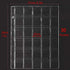 Ettonsun 10 Sheets 30-Pocket Coin Collecting Binders Pages, Coin Collection Supplies Coin Holder Pocket Inserts Collecting Sleeves for Most Coin Collection Album