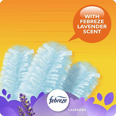 Swiffer 180 Dusters Multi Surface Refills, with Febreze Lavender & Vanilla scent, 10 Count (Packaging May Vary)