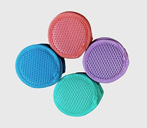 Microfiber Facial Scrubbers Reusable Makeup Remover Pads - Washable Reusable Cotton Pads - Cloth Cotton Rounds Acne Control Reusable Face Scrubber Pad For Cleansing & Face Exfoliator Pad (3 Per Pack)