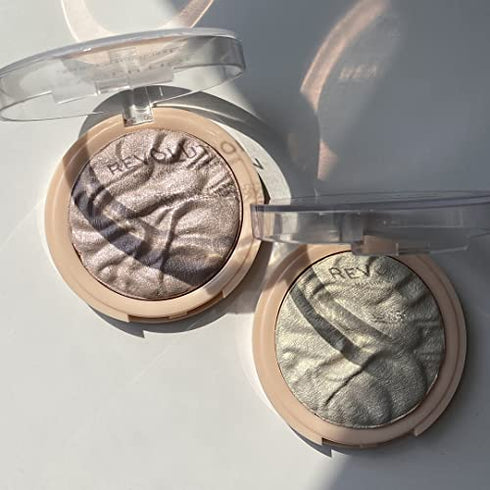 Makeup Revolution Highlight Reloaded, Pigment Rich & Silky Formula, Cruelty-Free & Vegan, Raise The Bar, 0.35 Oz/10g