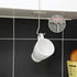 DIKALU Metal Banana Hanger - Under Cabinet Hook for Bananas or Other Kitchen Items. Keep Banana Fresh (Silver Color X 1pc)