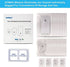DOMAS 28 Pcs TENS Unit Replacement Pads Premium Reusable Electrode Pads?Snap On 3.5MM),Self Adhesive Electro Therapy Patches for Electrical Stimulation,Non Irritating Stim Pads Design