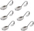 Sunrise Kitchen Supply 6 Pack Appetizer/Canape Serving Spoons (Oval)