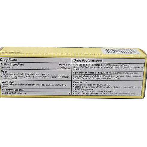 Derman Antifungal Cream for the Treatment of Athlete's Foot (3 Pack (0.88 Ounce))