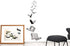 ADECALS Open Book Wall Sticker Reading Book Wall Art (Book)