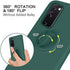 BENTOBEN Samsung Galaxy S20 FE 5G Case 2020, Slim Silicone | Kickstand with 360° Ring Holder | Support Car Mount | Soft Gel Rubber Hybrid Shockproof Bumper Anti-Scratch Non-Slip Cover, Midnight Green