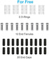 Hapleby 10PCS Premium Bike Shift Cable, Professional Bicycle Shift Wire Kit for Mountain and Road Bicycle, for Free 5 O-Rings, 10 End Ferrules and 20 End Caps