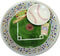 Baseball Stadium Ceramic Chip Dip Decorative Bowl Serving Platter
