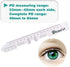 Ultrassist Pupillometers for Measuring Pupillary Distance (PD), Transparent PD Ruler, Essential Tool for Single PD or Dual PD Measurement