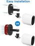 2Pack Security Wall Mount for Arlo Pro, Arlo Pro 2, Arlo Ultra, Arlo Pro 3, Arlo Go, Arlo Essential Spotlight Camera, Adjustable Indoor/Outdoor Mounting Bracket for Your Surveillance Camera (Black)