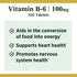 Nature’s Bounty Vitamin B6, Supports Energy Metabolism and Nervous System Health, 100mg, Tablets, 100 Ct
