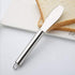 VANRA Wide Butter Spreader Knife Set 4-Piece Stainless Steel Cheese Knife Serrated Edge Sandwich Condiment Jam Bread Cream Knives 7.8-inch