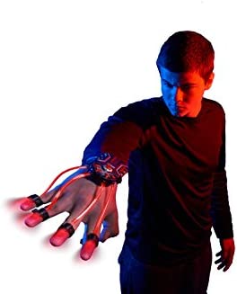 SpyX / Light Hand – LED Light Up Glove Toy for Spy Kids. Cool Flash Light Finger Device to Navigate in The Dark. Elastic LED Spy Toy Gadget for Junior Secret Agent Costumes