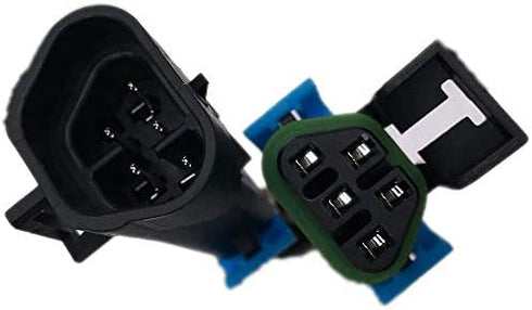 ALLMOST NEW Male and Female Sealed 5 pin Headlight Assembly Pigtail Connector Set Compatible with GM Pontiac G6