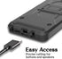 Leptech Kickstand Series Compatible with Samsung Galaxy Note 9 Case / SM-N960U Case (Black)