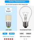 ZHENMING LED Refrigerator Light Bulb 4W Replacement AC100-265V 3.5W Refrigerator Bulb, E26 Medium Base Compact Bright Corn Lamp for Fridge Freezer Appliance Lighting, A15 Daylight White 5000K, 1 Pack