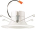 Lithonia Lighting 5/6 Inch White Retrofit LED Recessed Downlight, 12W Dimmable with 3000K Bright White, 835 Lumens