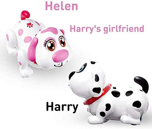 Spanish Speaking Electronic Pet Dog Interactive Puppy - Robot Harry Responds to Touch, Walking, Chasing, and Fun Activities