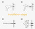 Wood Wall Hooks-(3 Beech Wood Hooks) TAOIFY Handmade Natural Wooden Hooks, Wall-Mounted Hooks, can Hang Clothes, Hats, Hangers, Towels, Heavy Objects