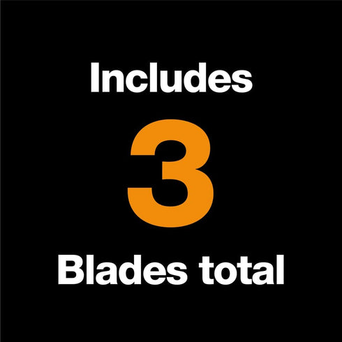 Fiskars 193800-1001 Circle Cutter with 2 Replacement Blades , Orange