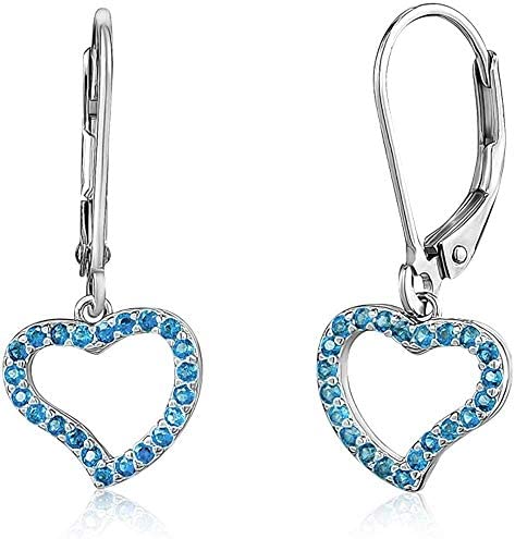 100pcs Hypoallergenic Earring Hooks, Leverback Earwire, Sterling Silver Plated Brass CF195-19mm Long