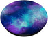 Space Nebula Galaxy Blue Purple PopSockets PopGrip: Swappable Grip for Phones & Tablets