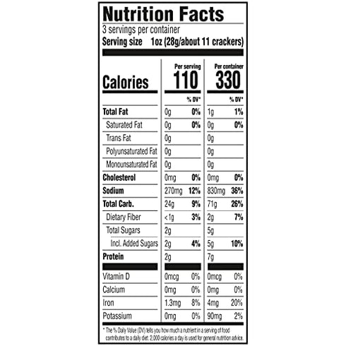 Snack Factory Pretzel Crisps, Original, On-the-Go Bag, 3 Oz