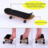 ACFELLE 110mm x 38mm Black Wooden Fingerboard Skateboard Foam Grip Tape Stickers (18)