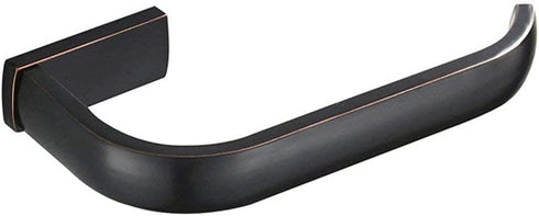 WINCASE Oil Rubbed Toilet Paper Holder, Bronze Roll Tissue Holder, Black Paper Storage Brushed Brass ORB Wall Mounted for Bathroom