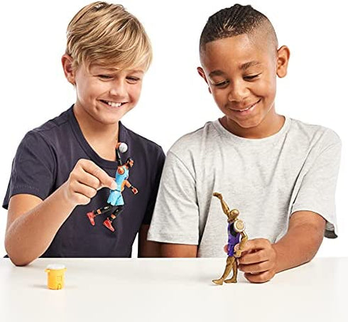 Moose Toys Space Jam: A New Legacy - 2 Pack - On Court Rivals - Lebron & Chronos, Multicolor (14579)