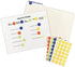 Avery Print/Write Self-Adhesive Removable Labels, 0.75 Inch Diameter, Yellow, 1,008 per Pack (5462)