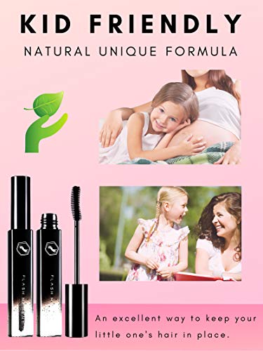 3 Pack Hair Finishing stick Hair Mascara Hair Products Flash Moment Flyaway Tamer - Edge Brush For Baby Hair - Hair Gel Spray Hair Wax Stick Fly Away Tamer Edge Control For Women Men Kids
