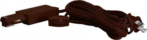 Nuvo Lighting TP201 Traditional Track - Parts from Live End Cord Kit Collection in Bronze/Dark Finish