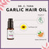 Farmasi Dr C Tuna Concentrated Garlic Oil for Hair Growth, Revitalizing Sweet Almond, Vitamin E, Sunflower, and Minerals, Nourishes Strands and Restores Silky Softness, Men and Women, 30 mL