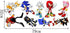 Sonic The Hedgehog Cartoon 3D Broken Wall Game Wall Stickers Children's Bedroom Living Room Background Wall Stickers Removable PVC Home Decoration