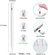 ?Stylus Pencil for iPad 9th & 10th Generation, Active Pen with Palm Rejection Compatible with 2018-2022 Apple iPad 10th 9th 8th Gen/iPad Pro 11 & 12.9 inches/iPad Air 5th Gen(White)