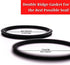 (2 Pack) Replacement Rubber Gaskets Compatible With Yeti Lid Gasket-Seals Fits 20 oz Insulated Stainless Steel Tumblers