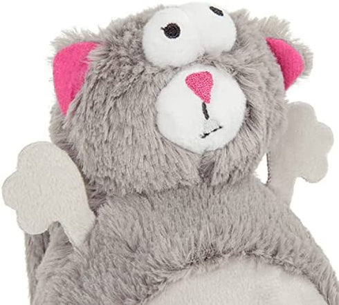 goDog Action Plush Squirrel Animated Squeaky Dog Toy, Chew Guard Technology - Gray, One Size