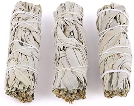 White Sage Smudge Sticks 4 Inch | Organic White Sage Smudging Wands | Bulk Quantities for Home Cleansing, Meditation, & Smudging Rituals | Sustainably Sourced California White Sage (6)