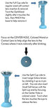 OptiWand Soft Contact Lens Insertion and Removal Tool. It Will Help Pinch The Soft Lens. This is not a Suction Cup for Soft Lens Removal