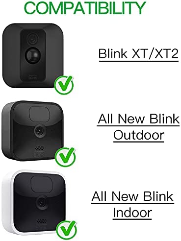 Power Adapter for Blink XT / XT2 & All-New Blink Outdoor Indoor Camera, with 25 ft/7.5 m Weatherproof Cable Continuously Charging Blink Camera, No More Battery Changes - Black
