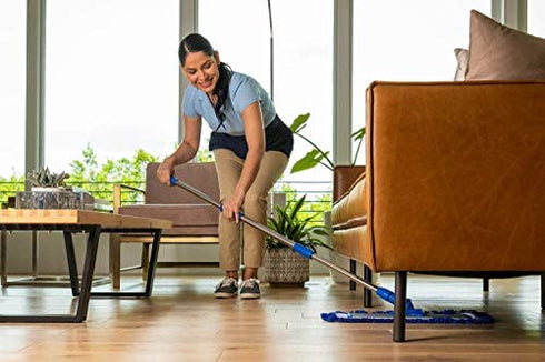 18" Mojave Microfiber Dust Mop Pads (Pack of 2) - Replacement Head & Refill for Microfiber Mops, Reusable & Machine Washable, Use for: House, Commercial, Industrial