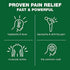 GenCare - Extra Strength Headache Relief Acetaminophen with Aspirin (NSAID) & Caffeine (300 Caplets) Value Pack | Head Pain Relief, Muscle Aches, Back Pain & Body | Generic Excedrin Extra Strength